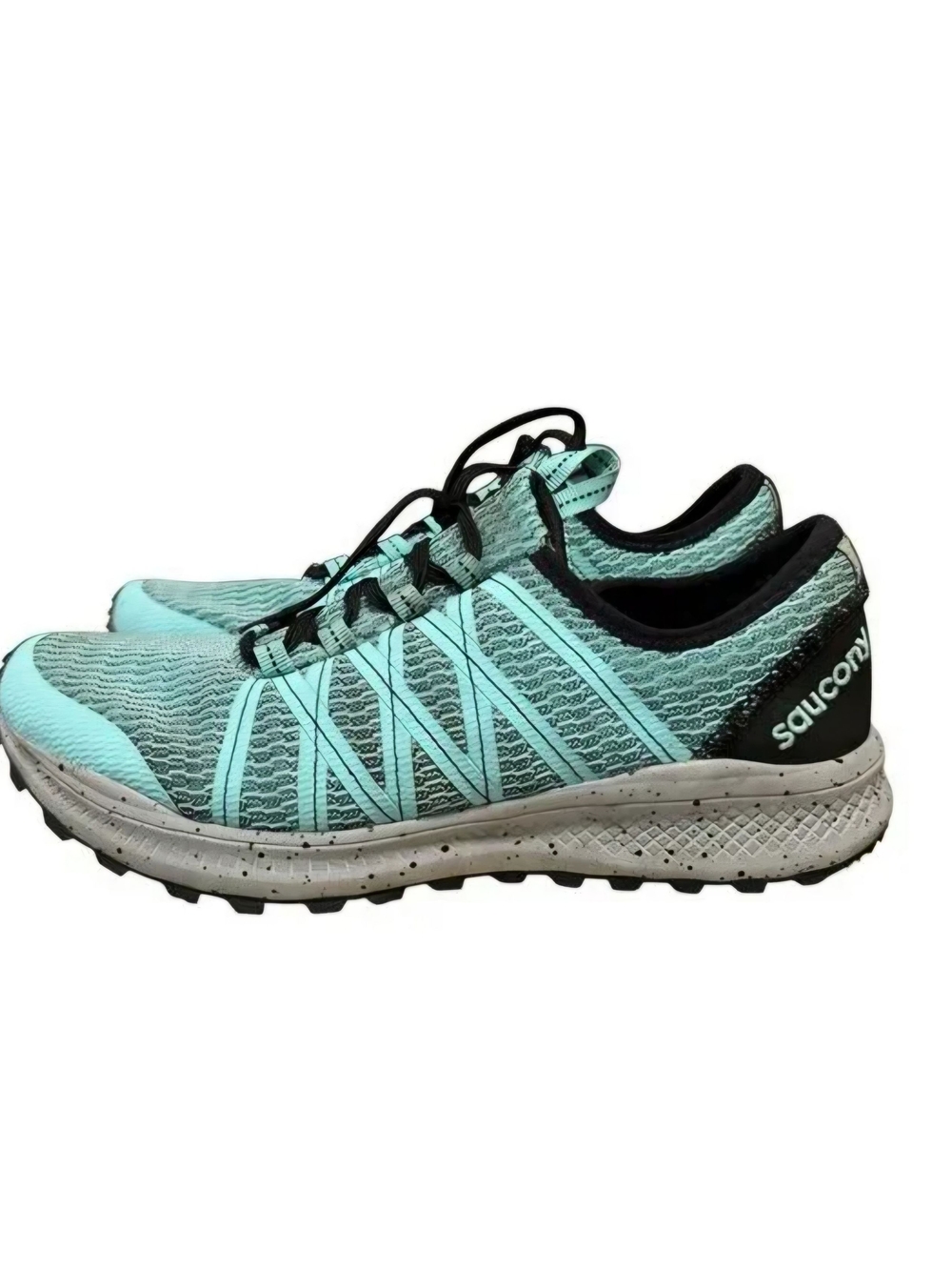 Saucony Women's Mint/Teal Trail Running Shoes